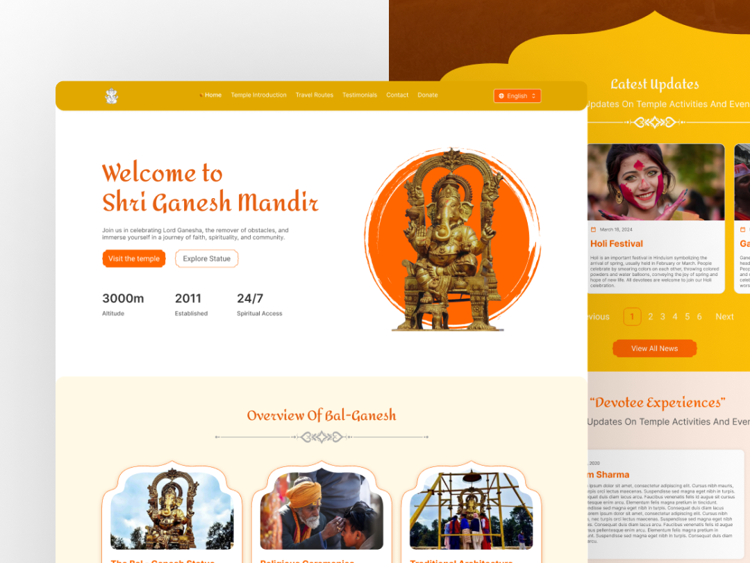 Visit Bal Ganesh Mandir